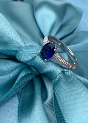 😍серебряное кольцо с камнем, 925 проба