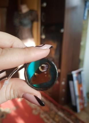 Кулон крыло бабочки 3