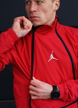 Вітровка air jordan tech jacket •продумана та практична непромокаюча3 фото