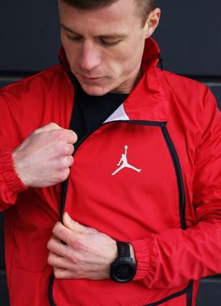 Вітровка air jordan tech jacket •продумана та практична непромокаюча6 фото