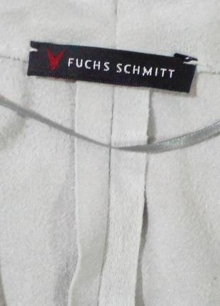 Длинный жакет кардиган из искусственной замши  fuchs schmitt6 фото