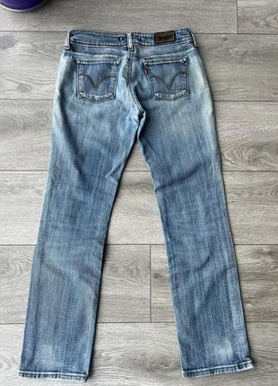 Джинсы levi’s 570 straight fit голубые2 фото