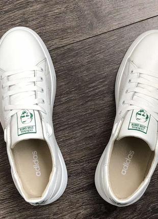Кеды кроссовки мужские кожаные Adidas launched the
