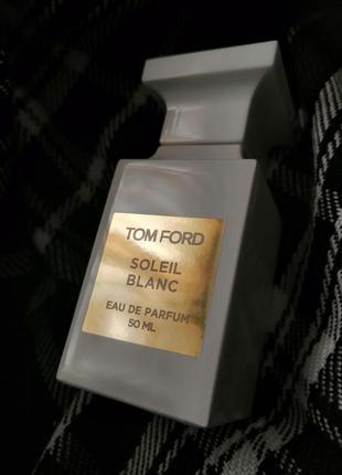 Парфюмерная вода tom ford soleil blanc, 50 мл, 100мл5 фото