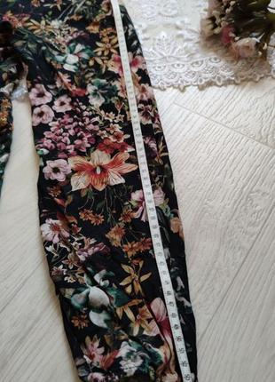 Лёгкое платье миди в цветочный принт, италия, размер xl4 фото