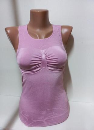 Корректирующее утягивающее бельё, бесшовная корректирующая утягивающая майка, корсет, коррекция, утяжка, майка-утяжка большой размер