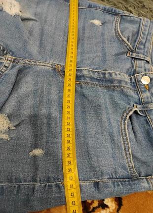Джинсы высокая посадка 6