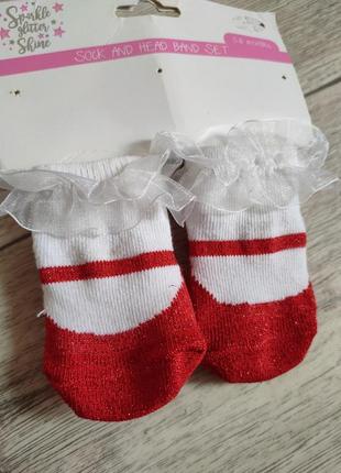 Шкарпетки для дівчаток, новонароджених4 фото