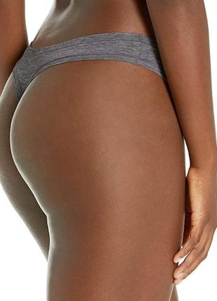 Amazon essentials cotton stretch thong underwear трусики стрінги бавовна 6шт xs s2 фото
