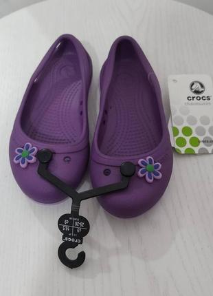 Балетки crocs c9