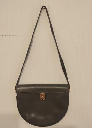 Итальянская винтажная кожаная сумка