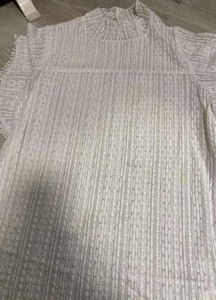 Длинная прозрачная блузка( туника)4 фото