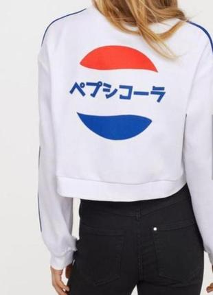 Класный свиншот, толстовка,  худи на молнии pepsi, h&m2 фото