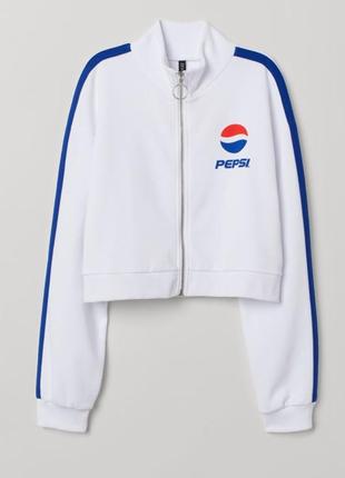 Класный свиншот, толстовка,  худи на молнии pepsi, h&m3 фото