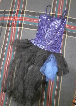 Платье праздничное нарядное для выступлений танцев1 фото