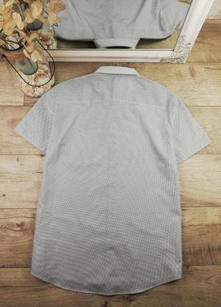 Брендовая шикарная стильная коттоновая рубашка f&f 100%коттон6 фото