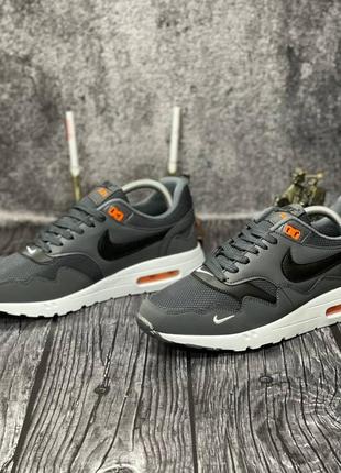 Чоловічі весняні легкі сірі кросівки nike🆕кросівки в сітку8 фото