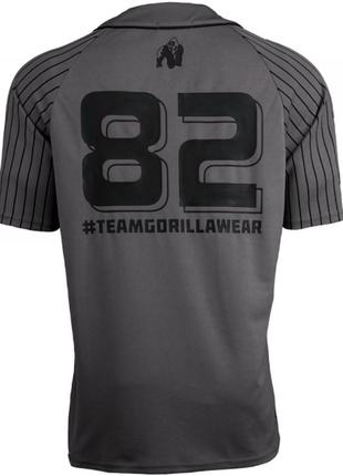 Футболка gorilla wear 82 jersey gray m (4384302081)2 фото