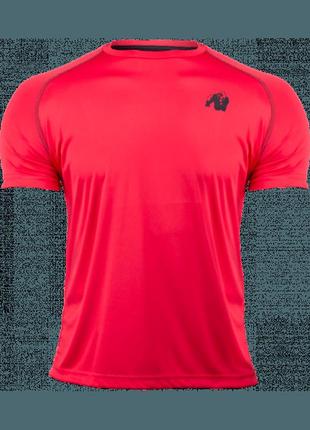 Футболка gorilla wear performance t-shirt red/black xl (4384302176)1 фото