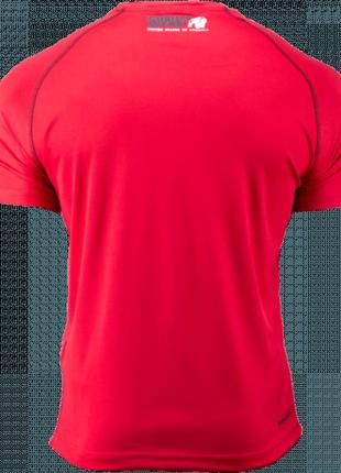 Футболка gorilla wear performance t-shirt red/black xl (4384302176)2 фото