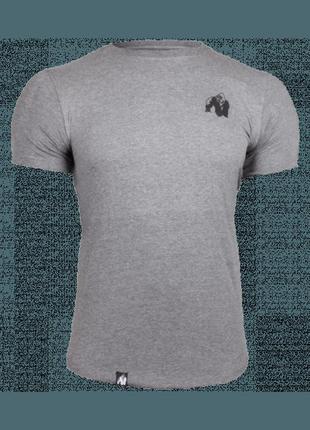 Футболка gorilla wear bodega t-shirt gray  l (4384302250)
