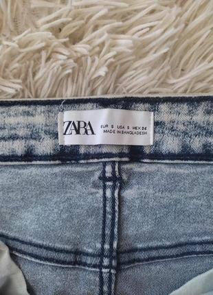 Джинсовая юбка zara 4