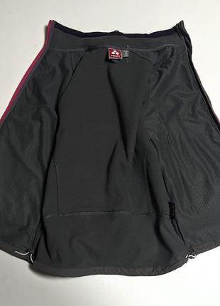 Tog24 жіноча спортивна куртка флісова трекінгова |виндстопер| вітрозахисна7 фото