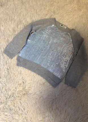 Кофточка з паєтками h&m 98-104, 3-4 р. 3