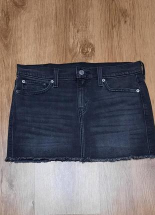 Джинсова спідниця оригінал levis розмір xxs-s