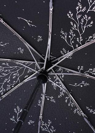 Черный женский зонт прованс pierre cardin ( полный автомат ) арт. 826175 фото