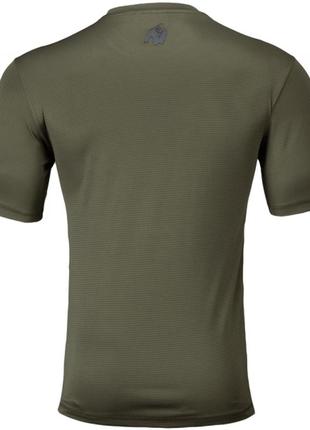 Футболка gorilla wear branson t-shirt army green/black l (4384302145)2 фото