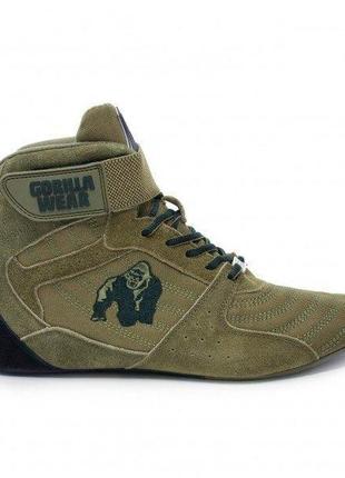 Кроссовки gorilla wear perry high tops pro 43 army green  (4384302396)