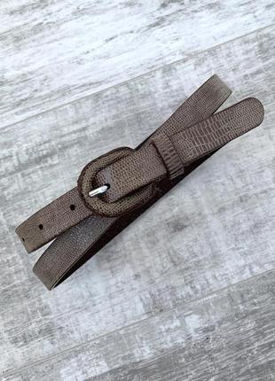 Шкіряний ремінь, пояс на талію esprit 100 % натуральна шкіра3 фото