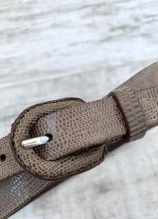 Шкіряний ремінь, пояс на талію esprit 100 % натуральна шкіра4 фото