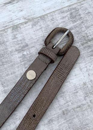 Шкіряний ремінь, пояс на талію esprit 100 % натуральна шкіра5 фото