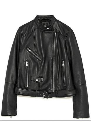 Кожанка zara, не екошкіра