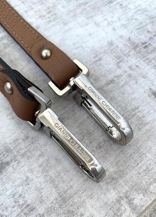 Gianni chiarini шкіряний наплічний ремінь, ручка сумки 100 % натуральна шкіра