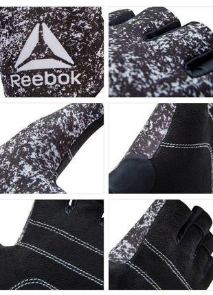 Reebok women's fitness gloves crossfit рукавиці оригінал перчатки жіночі для фітнесу спортивні3 фото