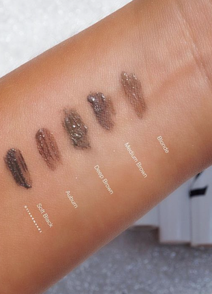 Гель для брів morphe brow crush tinted brow gel відтінок auburn6 фото