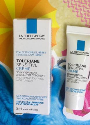 La roche-pocay: увлажняющий крем для чувствительной кожи1 фото