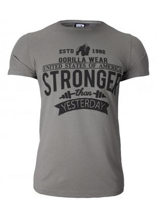 Футболка gorilla wear hobbs t-shirt gray 2xl (4384302210)1 фото