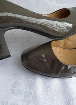 Туфли geox respiria натур кожа 38 размер-24,5 см
