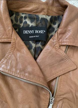 Кожаный пиджак denny rose р.s2 фото