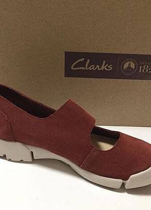 Р.38 clarks женские замшевые туфли  оригинал4 фото