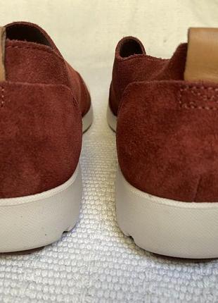 Р.38 clarks женские замшевые туфли  оригинал7 фото