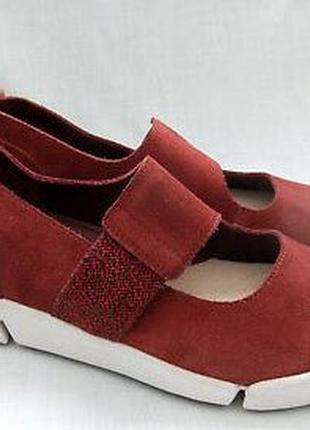 Р.38 clarks женские замшевые туфли  оригинал10 фото