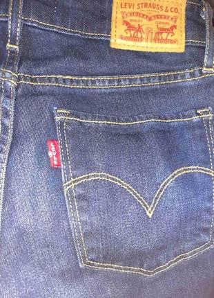 Лиоцел. брендовые женские зауженные джинсы скинни levis, 25 pазмер. с лиоцелом5 фото