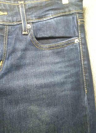 Лиоцел. брендові жіночі завужені джинси скінні levis, 25 розмір. з ліоцелом4 фото