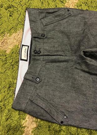Esprit wool, широкие шерстяные брюки клёш, манжета внизу, в составе шерсть, на подкладке , оригинал германия3 фото