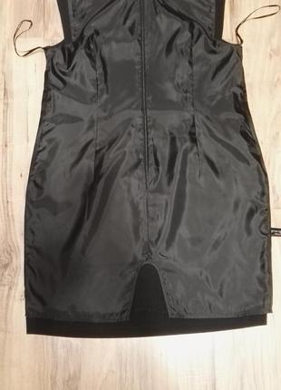 Платье-сарафан миди футляр черное женское,размер евро 16 (50-52размер) от principles9 фото
